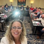 Selfie of RevOps Keynote speaker Sandy Robinson at a breakout session